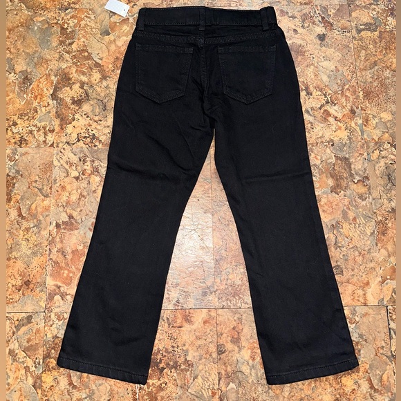 Wonder Nation Boys Black Vintage Straight Leg Reinforced Knee Denim Jeans Size 6 - Picture 2 of 4